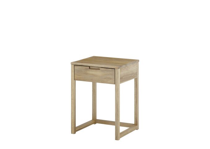 Nachtkonsole >JALAPA< (BxHxT: 45x60x40 cm) in Braun aus Holz - 45x60x40 (BxHxT)