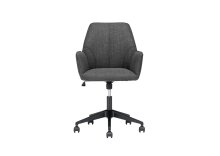 Drehstuhl >O-PEMBA< (BxHxT: 60x87x66 cm) in Anthrazit - 60x87x66 (BxHxT)