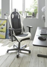 Schreibtisch >NAKURU< (BxHxT: 120x72x60 cm) in schwarz - 120x72x60 (BxHxT)