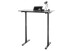 Schreibtisch >NAKURU< (BxHxT: 120x72x60 cm) in schwarz - 120x72x60 (BxHxT)