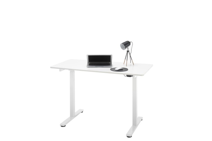 Schreibtisch >NAKURU< (BxHxT: 120x72x60 cm) in weiß - 120x72x60 (BxHxT)