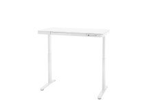 Schreibtisch >BARCO< (BxHxT: 120x72x60 cm) in weiß - 120x72x60 (BxHxT)