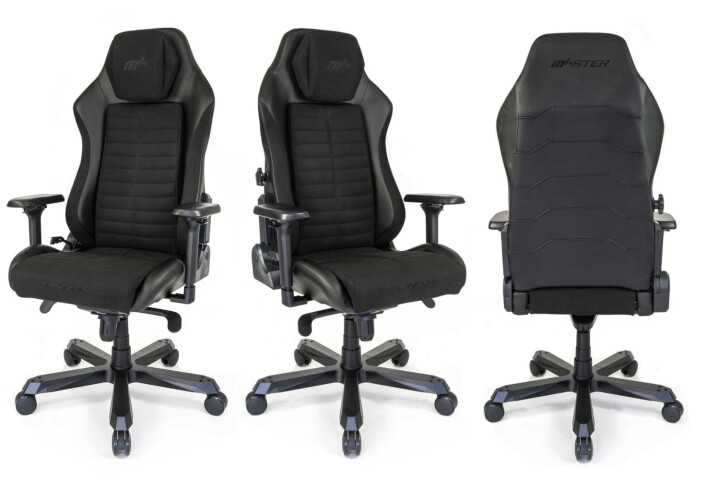 Bürostuhl >DX-RACER MASTER< (BxHxT: 78x127x78 cm) in schwarz - 78x127x78 (BxHxT)