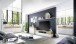 Sideboard >DUBAI-I< (BxHxT: 182x83x40 cm) in weiß, holzfarben