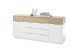 Sideboard >DUBAI-I< (BxHxT: 182x83x40 cm) in weiß, holzfarben