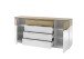 Sideboard >DUBAI-I< (BxHxT: 182x83x40 cm) in weiß, holzfarben