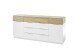 Sideboard >DUBAI-I< (BxHxT: 182x83x40 cm) in weiß, holzfarben