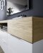 Sideboard >DUBAI-I< (BxHxT: 182x65x40 cm) in weiß, holzfarben