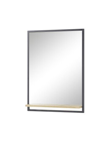 Spiegel >YORKSHIRE-S< (BxHxT: 69x93x12 cm) in holzfarben - 69x93x12 (BxHxT)