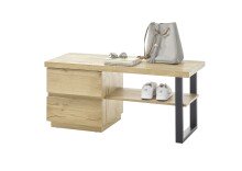 Sitzbank >YORKSHIRE-S< (BxHxT: 108x47x41 cm) in holzfarben - 108x47x41 (BxHxT)