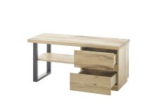Sitzbank >YORKSHIRE-S< (BxHxT: 108x47x41 cm) in holzfarben - 108x47x41 (BxHxT)
