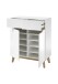 Kommode >CERVO Garderobe< (BxHxT: 85x101x40 cm) in weiß - 85x101x40 (BxHxT)