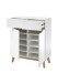 Kommode >CERVO Garderobe< (BxHxT: 85x101x40 cm) in weiß - 85x101x40 (BxHxT)