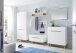 Stauraumschrank >CERVO Garderobe< (BxHxT: 85x196x40 cm) in weiß
