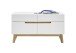 Sitzbank >CERVO Garderobe< (BxHxT: 97x53x40 cm) in weiß - 97x53x40 (BxHxT)