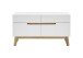 Sitzbank >CERVO Garderobe< (BxHxT: 97x53x40 cm) in weiß - 97x53x40 (BxHxT)