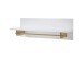 Wandpaneel >CERVO Garderobe< (BxHxT: 97x35x32 cm) in weiß - 97x35x32 (BxHxT)