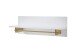 Wandpaneel >CERVO Garderobe< (BxHxT: 97x35x32 cm) in weiß - 97x35x32 (BxHxT)
