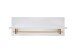 Wandpaneel >CERVO Garderobe< (BxHxT: 97x35x32 cm) in weiß - 97x35x32 (BxHxT)