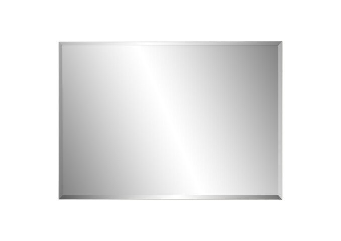 Spiegel >CERVO Garderobe< (BxHxT: 85x60x2 cm) in weiß - 85x60x2 (BxHxT)