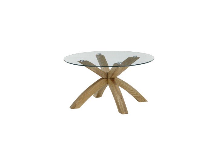 Couchtisch >BISIRA< (BxHxT: 80x40x80 cm) in holzfarben - 80x40x80 (BxHxT)