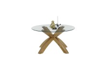 Couchtisch >BISIRA< (BxHxT: 80x40x80 cm) in holzfarben - 80x40x80 (BxHxT)