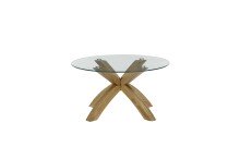 Couchtisch >BISIRA< (BxHxT: 80x40x80 cm) in holzfarben - 80x40x80 (BxHxT)