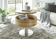 Couchtisch >TANGER< (BxHxT: 60x47x60 cm) in holzfarben - 60x47x60 (BxHxT)