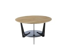 Couchtisch >CADIZ< (BxHxT: 70x40x70 cm) in holzfarben - 70x40x70 (BxHxT)