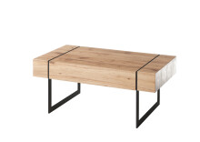 Couchtisch >PAPHOS< (BxHxT: 110x45x60 cm) in holzfarben - 110x45x60 (BxHxT)