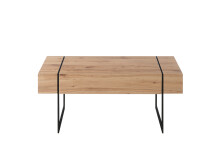 Couchtisch >PAPHOS< (BxHxT: 110x45x60 cm) in holzfarben - 110x45x60 (BxHxT)