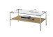 Couchtisch >GLASGOW< (BxHxT: 110x46x60 cm) in holzfarben - 110x46x60 (BxHxT)