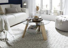 Couchtisch >LUBLIN< (BxHxT: 75x40x75 cm) in...