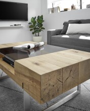Couchtisch >REWA< (BxHxT: 110x40x60 cm) in holzfarben - 110x40x60 (BxHxT)