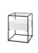 Beistelltisch >EVORA< (BxHxT: 43x54x43 cm) in weiß - 43x54x43 (BxHxT)