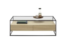 Couchtisch >EVORA< (BxHxT: 120x40x60 cm) in holzfarben - 120x40x60 (BxHxT)