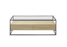 Couchtisch >EVORA< (BxHxT: 120x40x60 cm) in holzfarben - 120x40x60 (BxHxT)