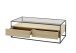 Couchtisch >EVORA< (BxHxT: 120x40x60 cm) in holzfarben - 120x40x60 (BxHxT)