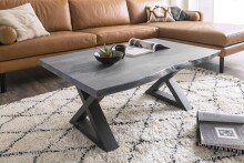 Couchtisch >CARTAGENA< (BxHxT: 110x45x70 cm) in grau - 110x45x70 (BxHxT)
