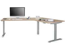 Schreibtisch >EDJUST< (BxHxT: 248x120x158 cm)...