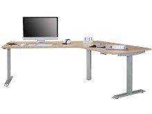 Schreibtisch >EDJUST< (BxHxT: 248x120x158 cm)...