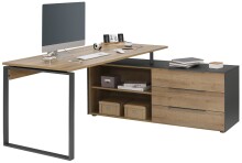 Schreibtisch >YOLO< (BxHxT: 181x77x159 cm) in...