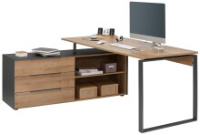 Schreibtisch >YOLO< (BxHxT: 181x77x159 cm) in...