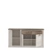 Sideboard >Duro< (BxHxT: 173,9x90,3x41,3 cm) Pinia Weiss mit Eiche Antik