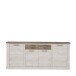 Sideboard >Duro< (BxHxT: 212,9x90,3x41,3 cm) Pinia Weiss mit Eiche Antik