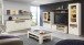 Sideboard >Duro< (BxHxT: 212,9x90,3x41,3 cm) Pinia Weiss mit Eiche Antik