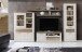 Highboard >Duro< (BxHxT: 109,8x160,3x41,5 cm) Pinia Weiss mit Eiche Antik