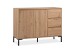 Kommode >Korsika< (BxHxT: 120x87x40 cm) in Dekor Artisan Oak - 120x87x40 (BxHxT)