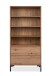 Regal >Korsika< (BxHxT: 77,5x165x40 cm) in Dekor Artisan Oak