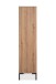 Regal >Korsika< (BxHxT: 77,5x165x40 cm) in Dekor Artisan Oak